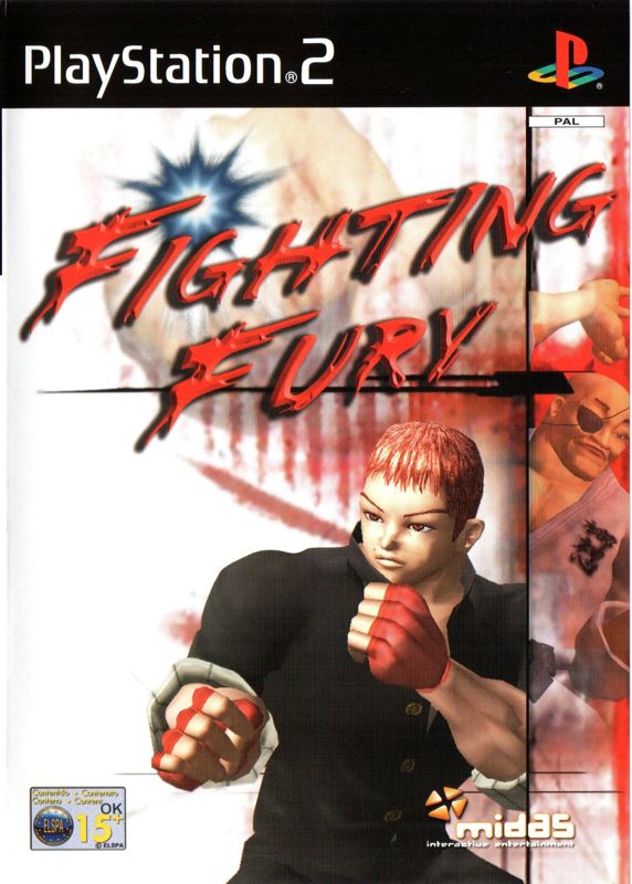 Fighting Fury box art for Playstation 2